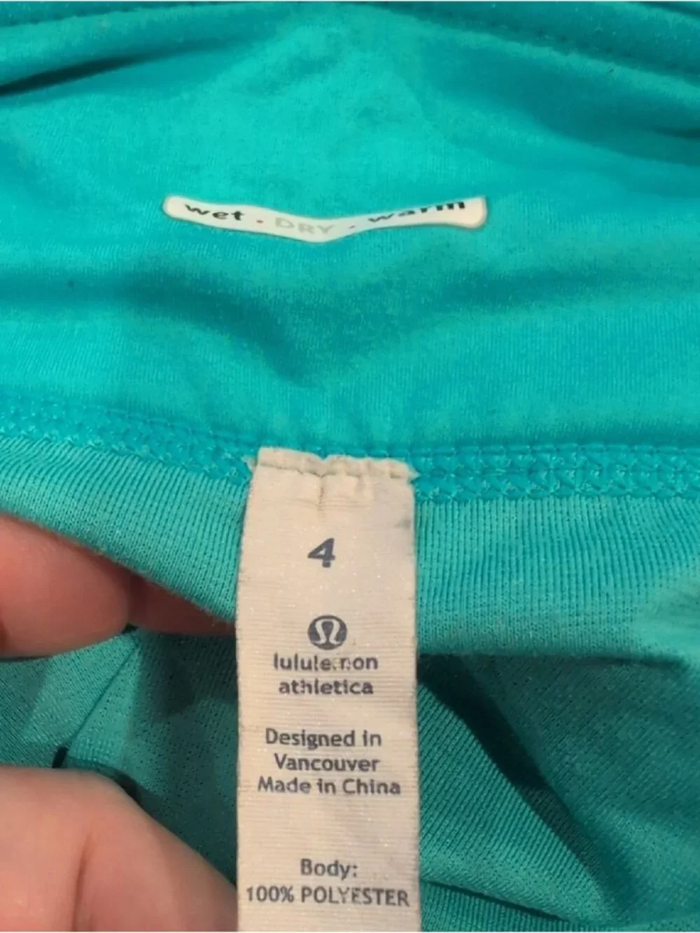 Rare Lululemon Speed Short Checkmate - Lagoon